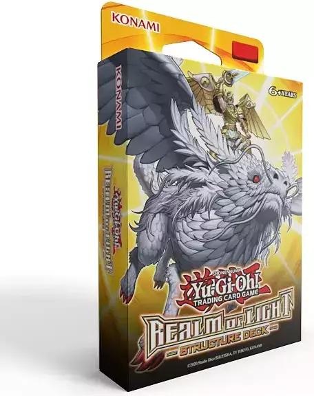 Produktbild Konami Yu-Gi-Oh! TCG - Realm of Light Unlimited Reprint Structure Deck Display (8 Decks) (Englisch, Booster Display)