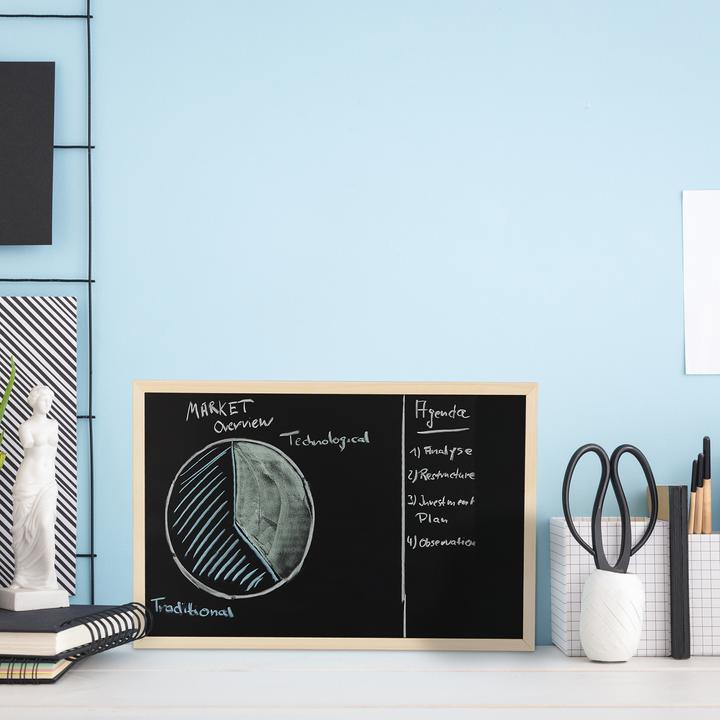 Produktbild Relaxdays Kreidetafel (40 x 2 x 30 cm)