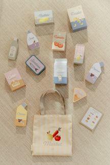 Immagine prodotto Little Dutch Einkaufswagen Mint aus Holz