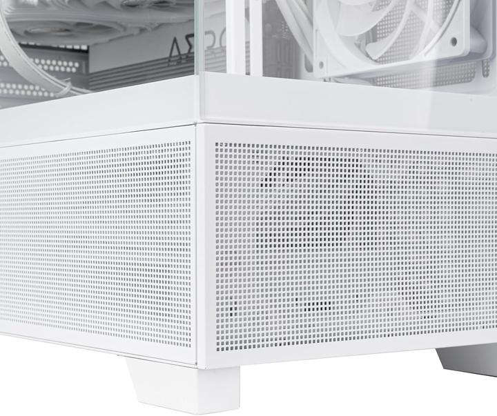 Produktbild Silverstone SST-LD05-W-ARGB - Panorama Tower Micro-ATX Computer Case, white (ATX, Micro ATX (mATX))