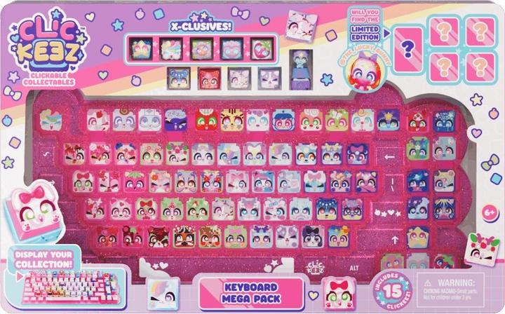 Actual product image Goliath Toys Clickeez Keyboard Mega Pack