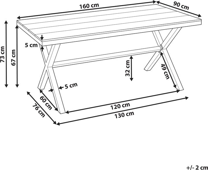 Produktbild Beliani Tiano (90 cm)