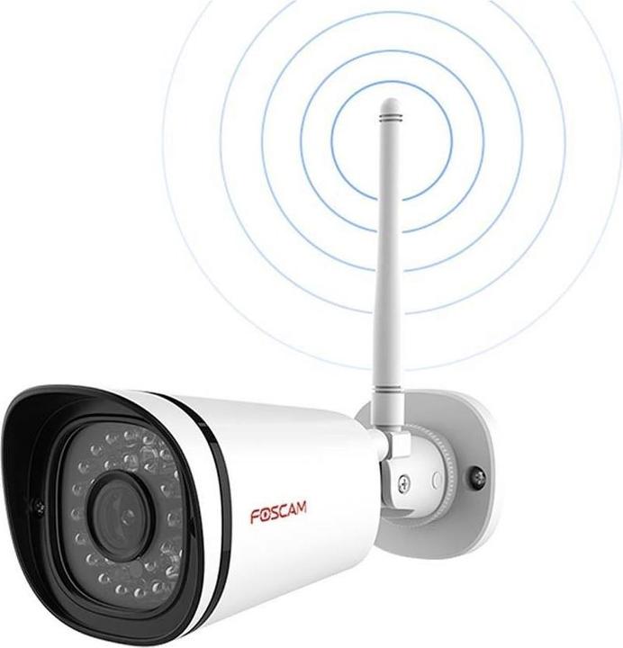 Image du produit Foscam FN7108W-B4-1T Système de vidéosurveillance Blanc 1x NVR (FN7108W) incl. disque dur 1TB, 4x WLAN-K (1920 x 1080 Pixels)