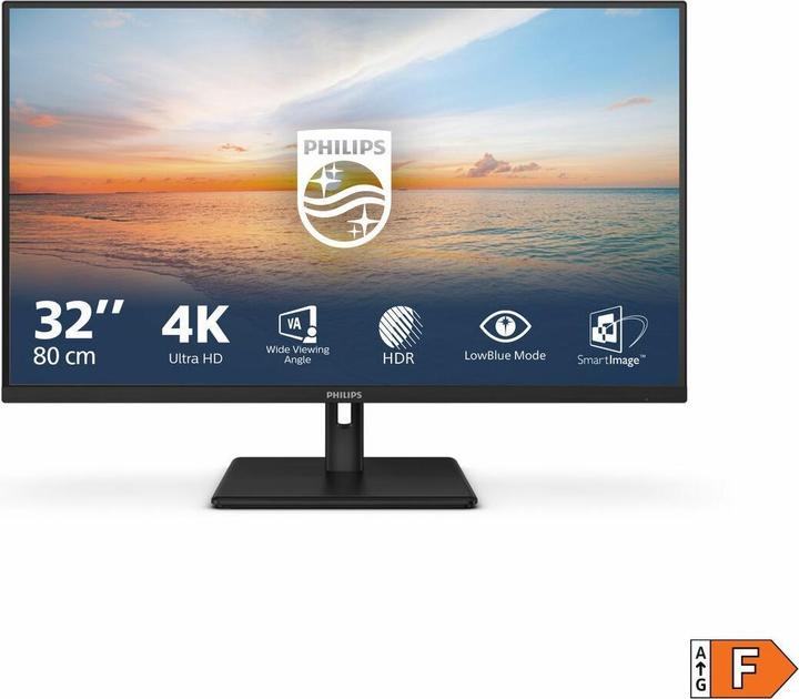 Produktbild Philips 32E1N1800LA (3840 x 2160 Pixel, 31.50")