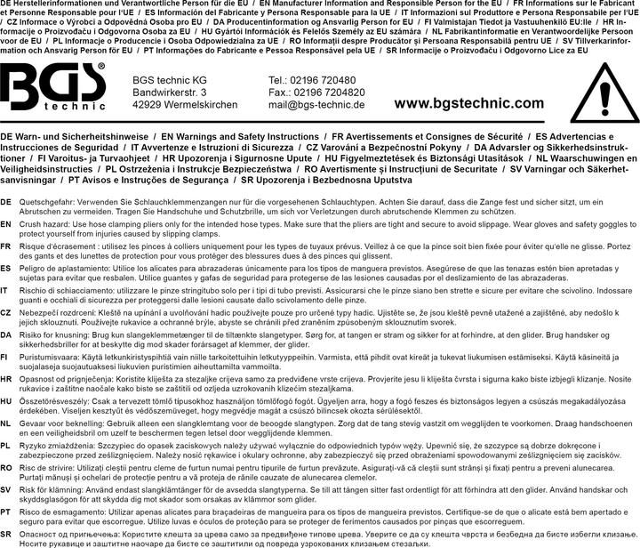 Actual product image BGS Spare Bowden Cable for 467, 470