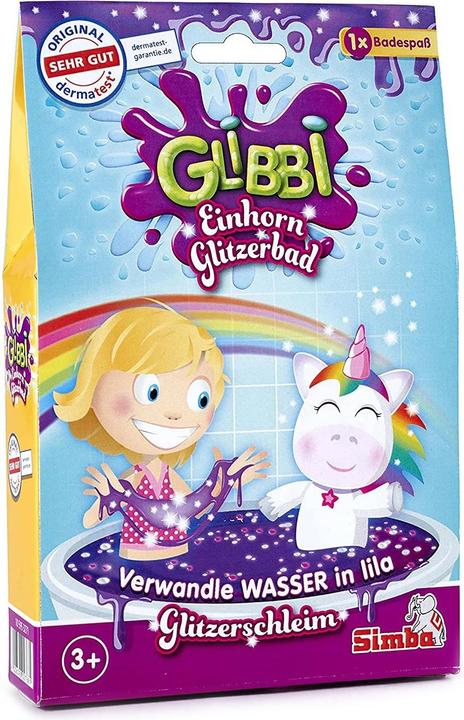 Produktbild Simba Glibbi Einhorn Glitzerbad