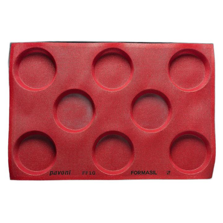 Produktbild Pavoni Perforierte Silikonbackmatte Rund ⌀ 8 cm (copy)