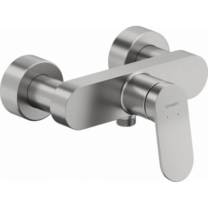 Duravit, Badarmatur, Wave Einhebel-Brausemischer Aufputz, Ausladung 78 mm, WA42300000