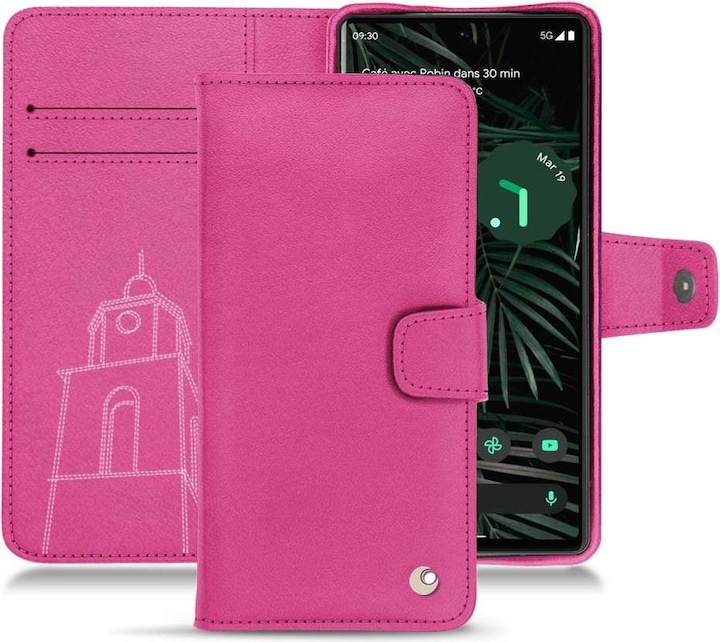 Noreve Lederschutzhülle Wallet (Google Pixel 6 Pro)