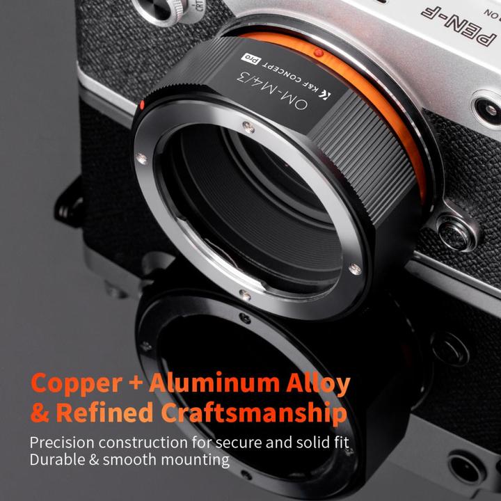 Produktbild K&F Concept M16125 High Precision Lens Adapter Mount, OM-M4/3