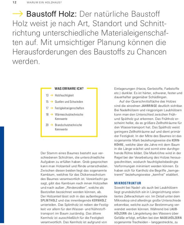 Nährwerte und Zutaten Unser Holzhaus planen und bauen (Deutsch, Gerrit Horn, Dr. Martin Teibinger, 2024)