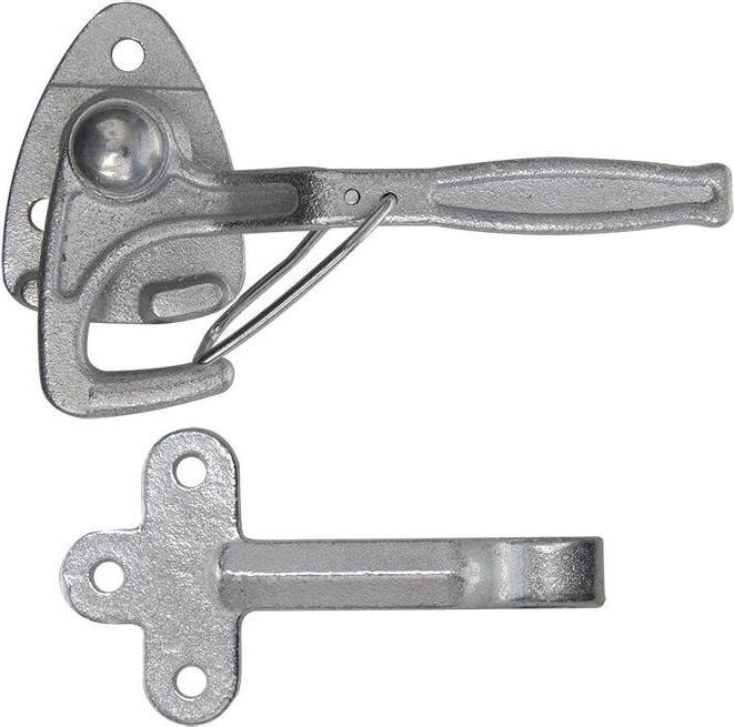 Produktbild ProPlus Ladebordwandhaken Nr.0 recht mit Einfall-Öse im Blister