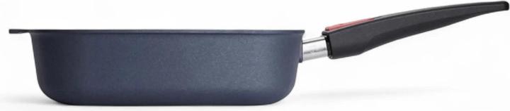 Actual product image Woll Cast iron pan, rectangular 30 x 26 cm (28 cm, Frying pan, Cast aluminium)