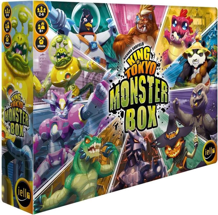 Actual product image Iello King of Tokyo - Monster Box (French)