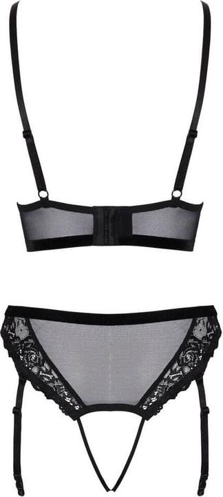 Actual product image Cottelli Collection Bra & Thong black S (S)