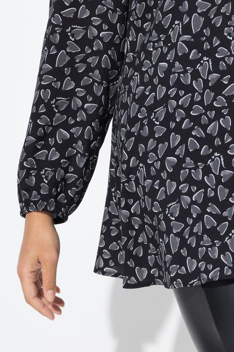 Produktbild Miamoda Bluse, A-Linie, Herz-Muster (46)