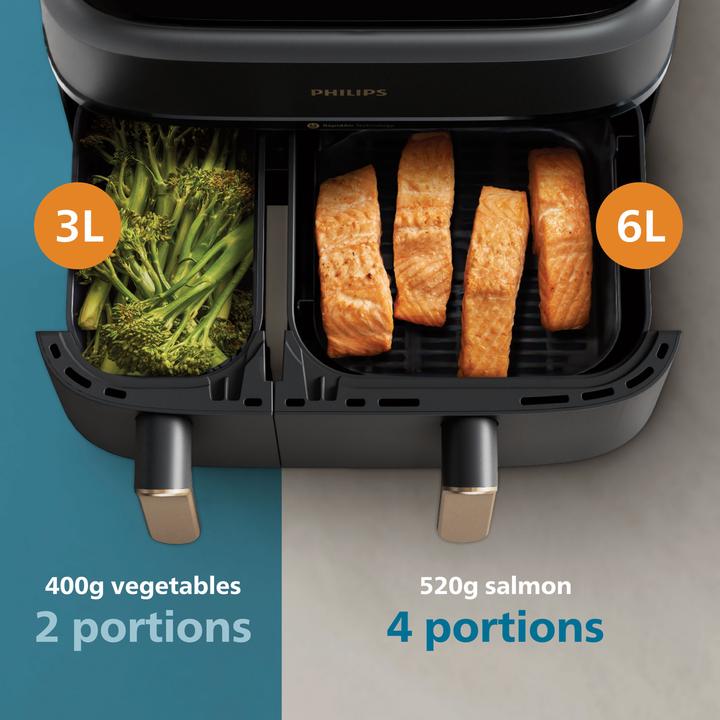 Image du produit Philips Airfryer Dual Basket NA352/00
