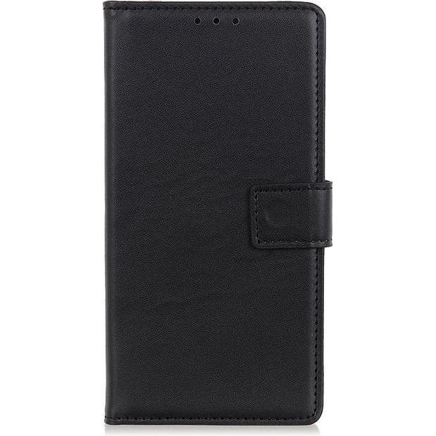 MU Classic Classic II Leder Bookcover Series (Samsung Galaxy A34 5G), Smartphone Hülle, Schwarz