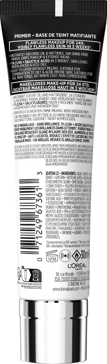 Actual product image L'Oréal Paris Prime Lab (Mat setter)