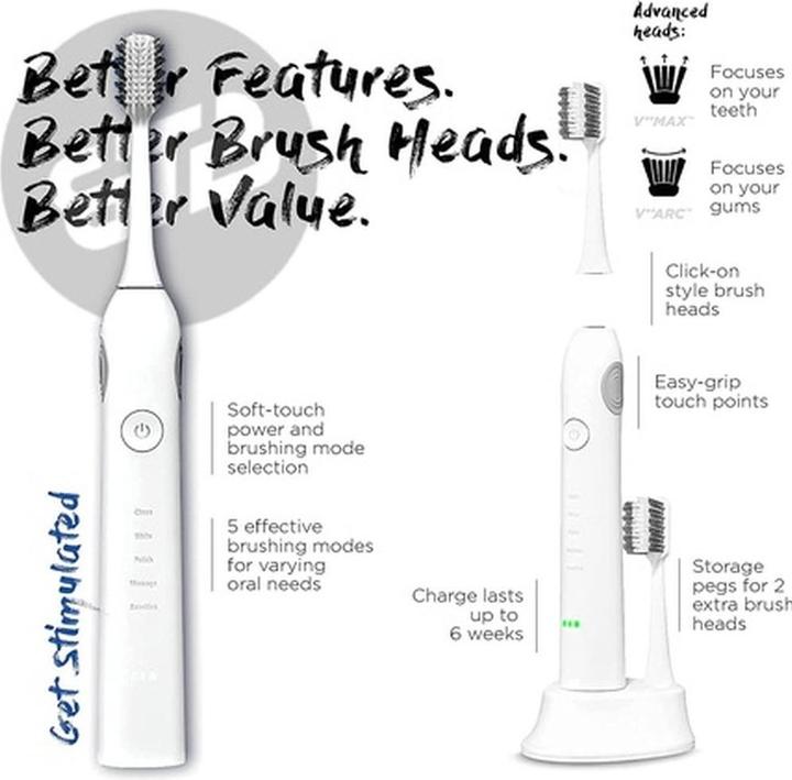 Actual product image BTB Electric Toothbrush