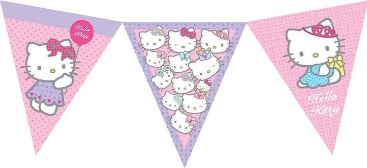Actual product image Hello Kitty Pose Bunting