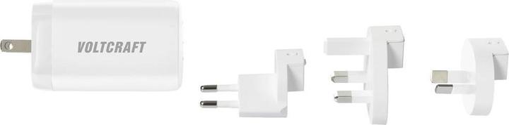 Actual product image Voltcraft VC-13729645 USB Charger Indoor Output Current (max.) 3.25A 3 x USB-A, USB-C® USB (65 W)