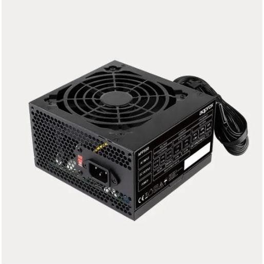 Approx Tápegység - 550W (12cm fan, passzív PFC, AC kábellel) (550 W), Alimentatore PC
