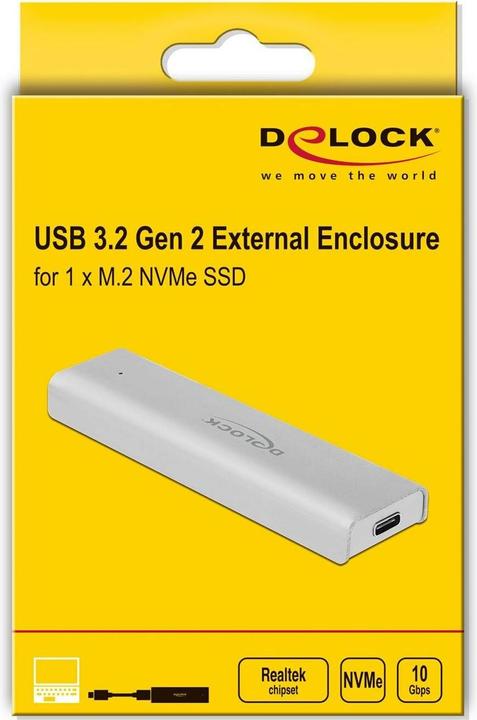 Produktbild Delock Externes Gehäuse (M.2)