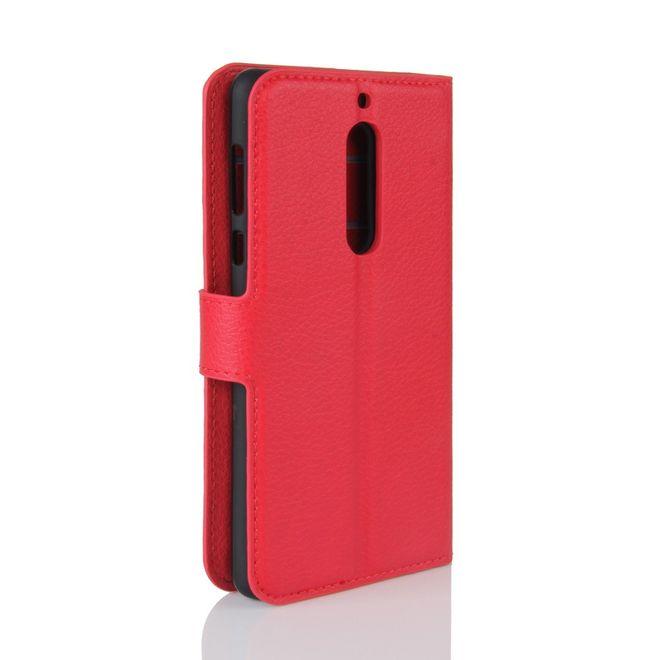 Actual product image MU Classic Litchi leather cover (Nokia 5)