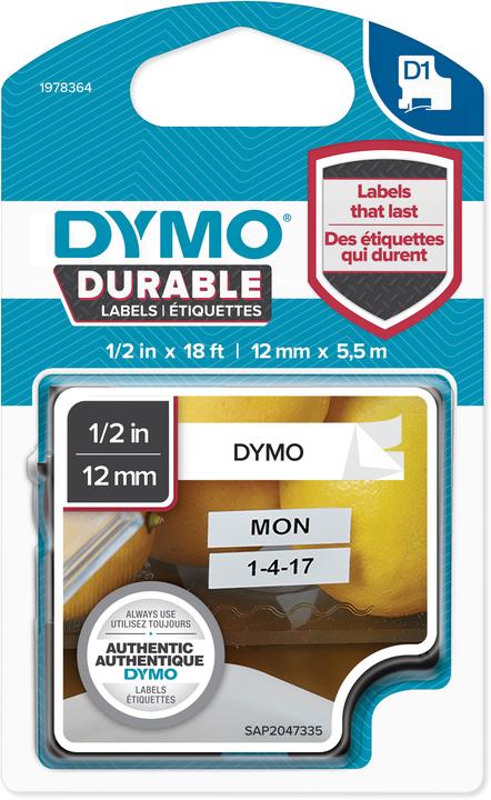 Actual product image Dymo High-performance belts (1.20 cm, Multicoloured)