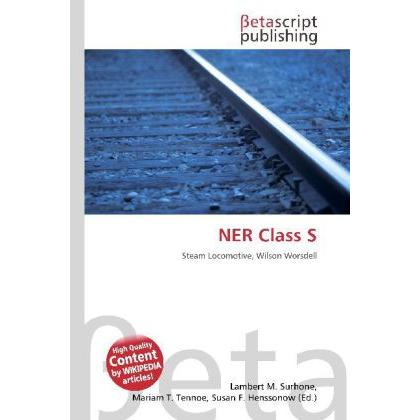 NER Class S, Fachbücher