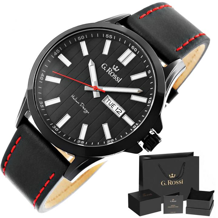 Produktbild Gino Rossi WATCH G. ROSSI - 8071A3-1A3 (zg334c) + BOX watch (Analoguhr)