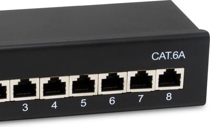 Produktbild equip Patchpanel 8x FTP 1HE Premium