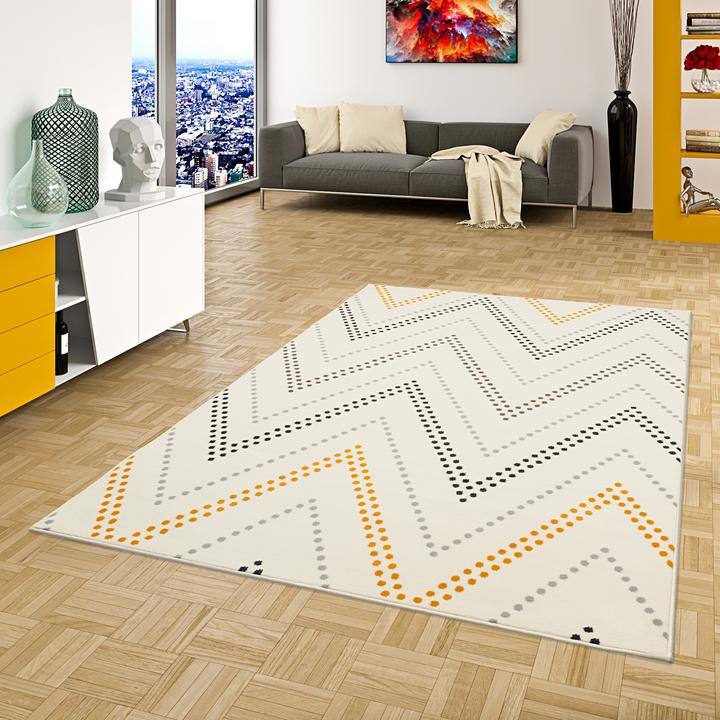 Actual product image Pergamon Carpet Modern Trendline Zig Zag (120 x 170 cm)
