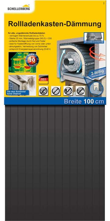 Produktbild Schellenberg 66282 Wärmedämmung, 100x50cm/25mm