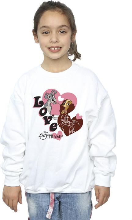 Produktbild Disney Spaghetti Love Sweatshirt Mädchen (116)