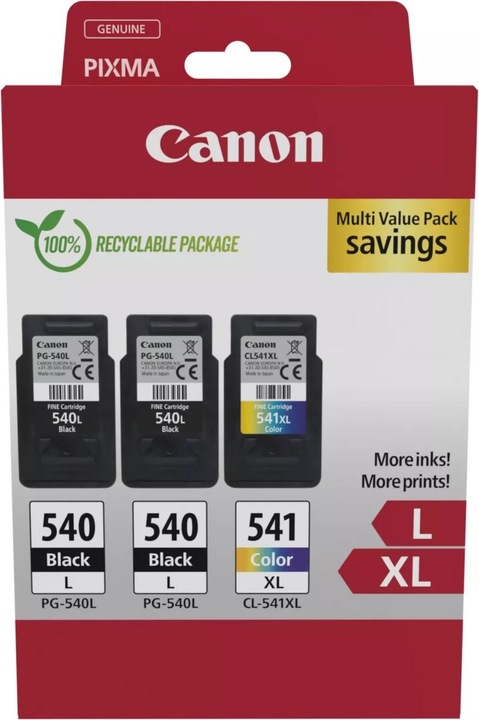Produktbild Canon PG-540L/CL-541XL (M, BK, C, Y)