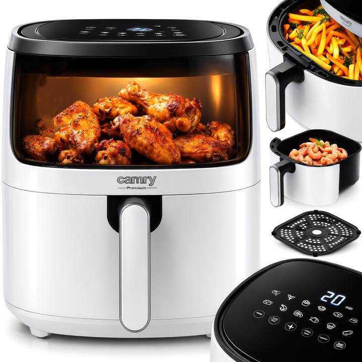 Produktbild Camry Airfryer Oven | CR 6313 | Power 2000 W | Capacity 5 L | Convection | White