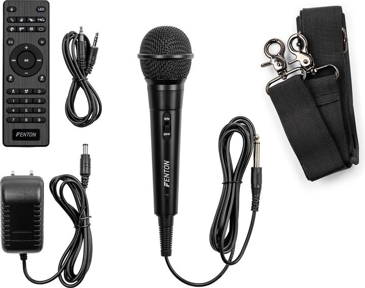 Produktbild Fenton Bluetooth Speaker Core120 Schwarz (12 h, Akkubetrieb, Netzbetrieb)