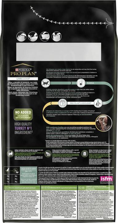 Produktbild Pro Plan Liveclear (Adult, 1 Stk., 1400 g)