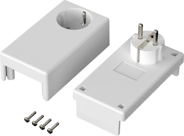 Actual product image Bopla SE 432 DE 9016 Plug housing 120 x 65 x 50 PC White 1 pc. (Housing)