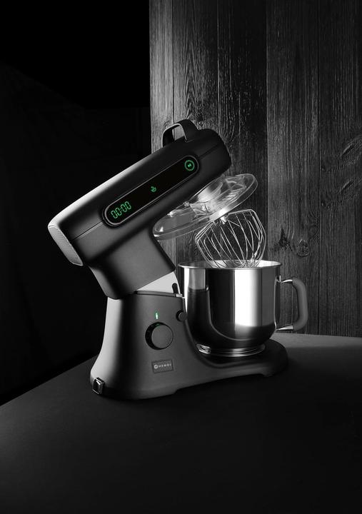 Productafbeelding Hendi Planetenrührer Blackbolt PRO,, 7L, Schwarz, 220-240V/800W, 470x263x(H)413mm (800 W, 7 l)