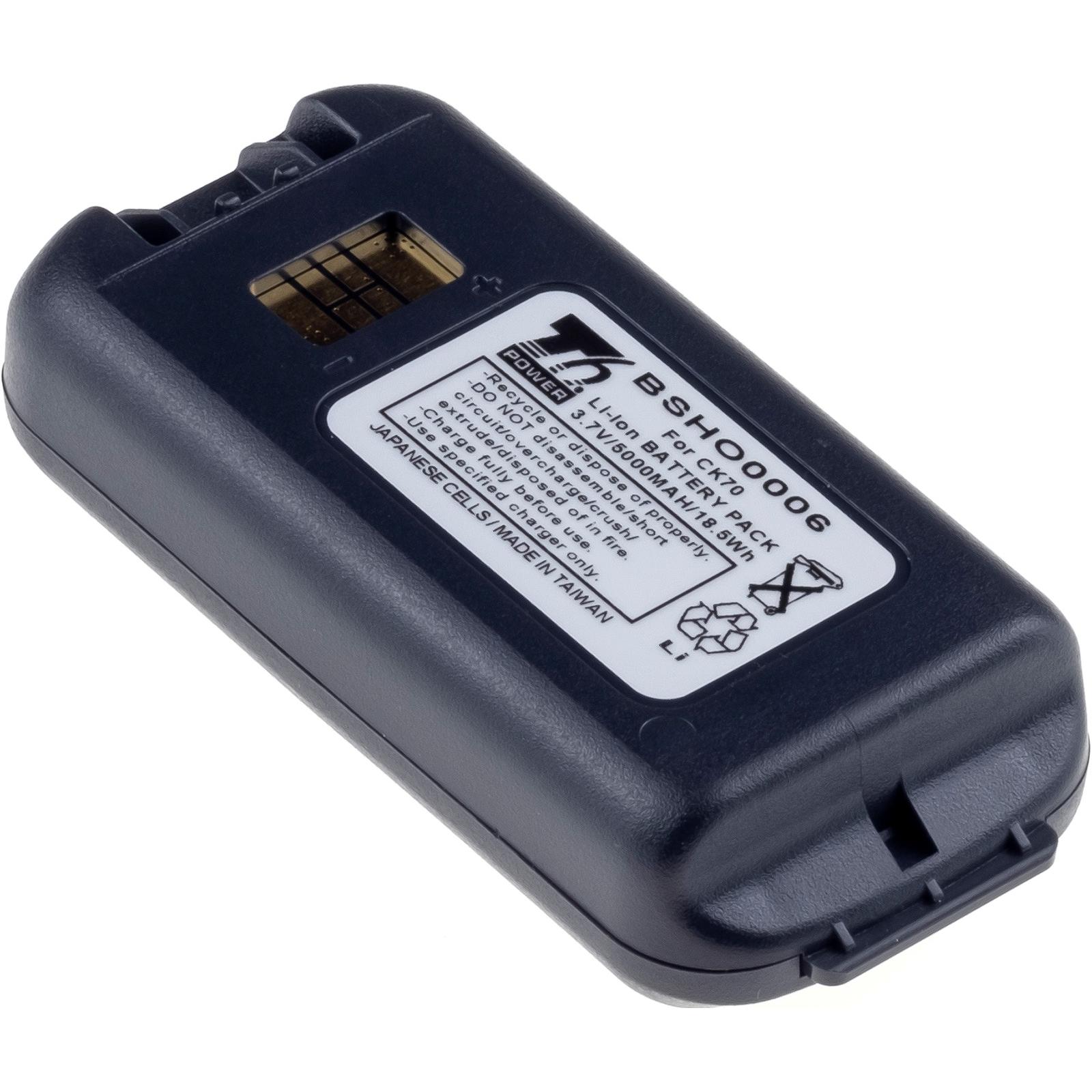 T6 Power Batteria Intermec Honeywell CK70, CK71, CK3, CK3X, Dolphin CK65, 5000mAh, 18,5Wh, Li-ion, Accessori lettore codice a barre