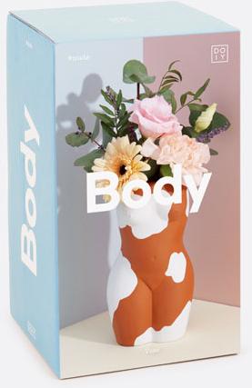 Actual product image Doiy Body Vase Multi - Small (DYVASBOSV) (1 x)