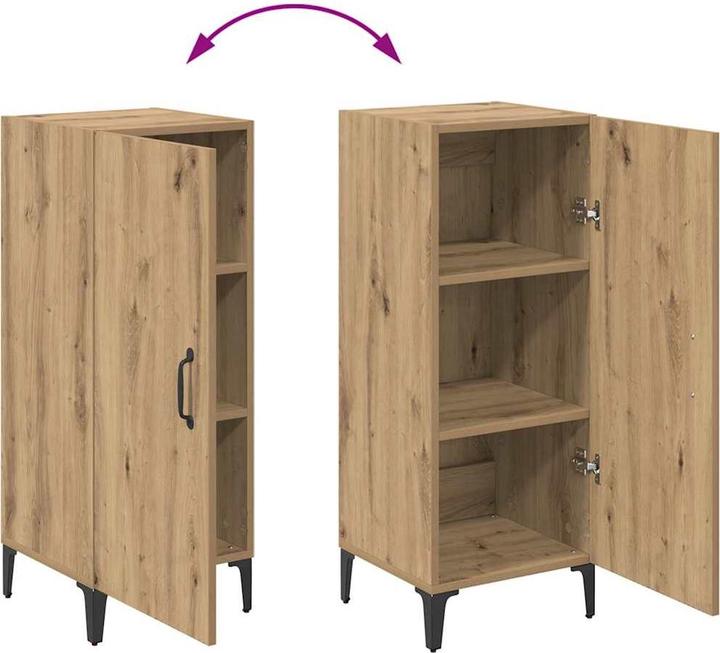 Actual product image vidaXL Sideboard-Aufbewahrung (34.50 x 34 x 90 cm)