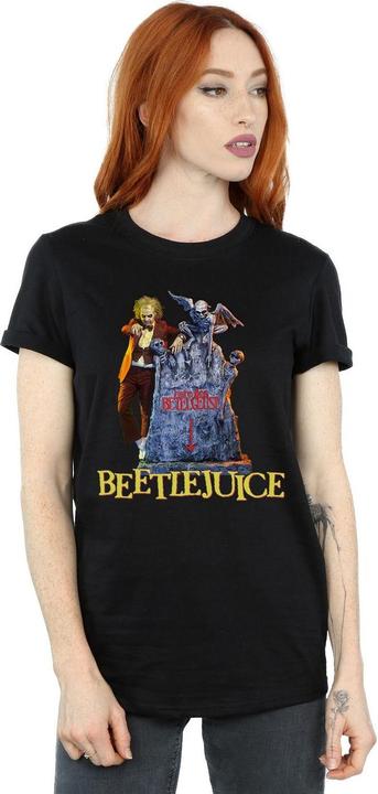 Produktbild Beetlejuice Hier liegt Baumwolle Boyfriend TShirt (5XL)