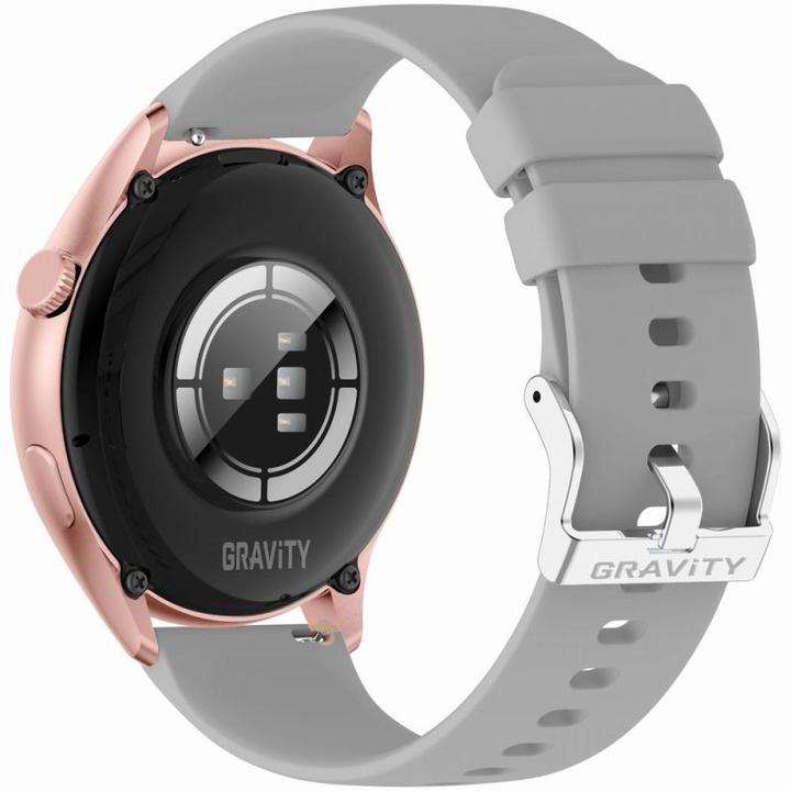 Actual product image Gravity Zegarek damski SMARTWATCH GT11-8 RGD/RGD/GY (45 mm)