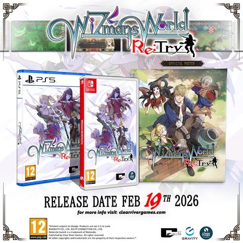 Image du produit Clear River Games Wizman's World ReTry (PS5, EN)