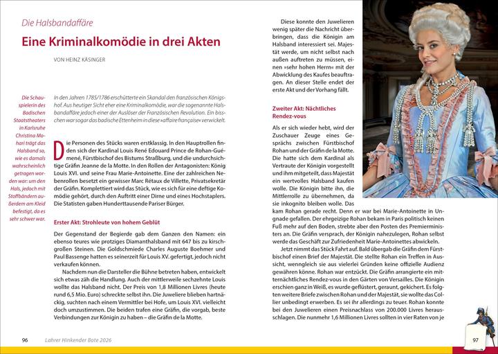 Produktbild Lahrer Hinkender Bote 2026 (15 x 21 cm)