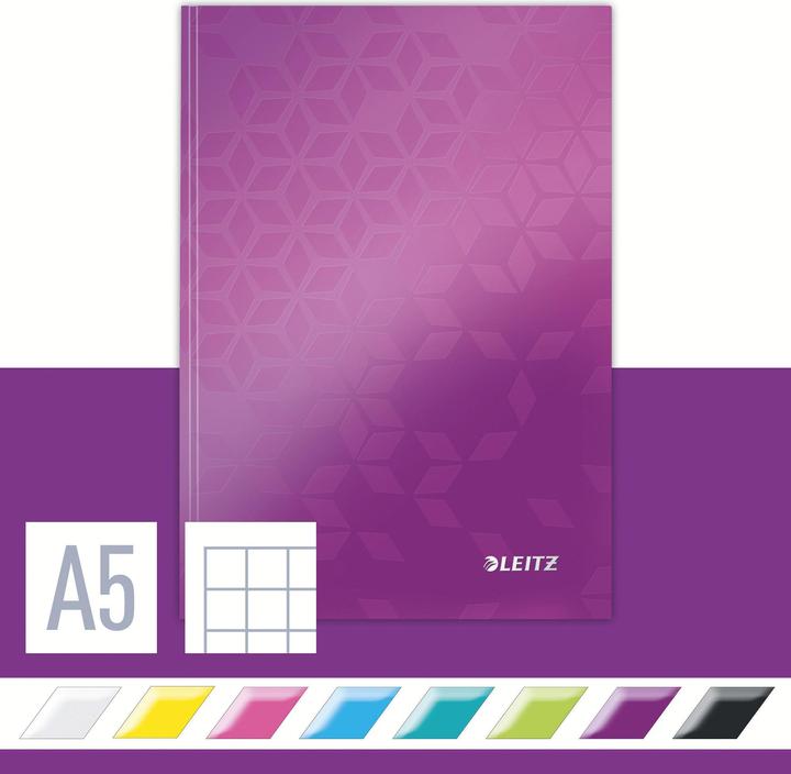 Actual product image Leitz Wow (A5, Checked, Hardcover)